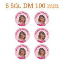 6 Stück essbare Aufleger DM 100mm