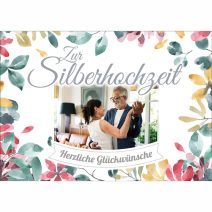 Hochzeit & Gold & Silber eckig