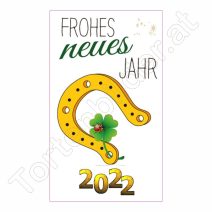 Tortenbilder Design für Neujahr 52 eckig