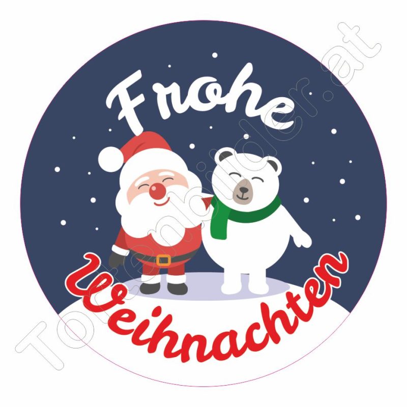 Tortenbilder Weihnachts Design rund 22