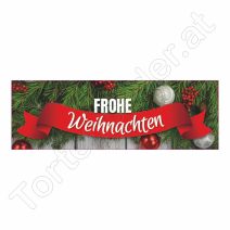 Tortenbilder Design für Weihnachten 41 eckig