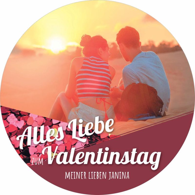 Tortenbilder Produktbild Valentine rund 08