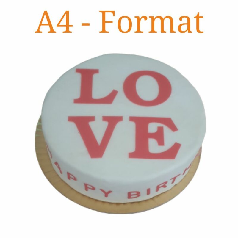 Produktbild Buchstaben ausgeschnitten A4 Format