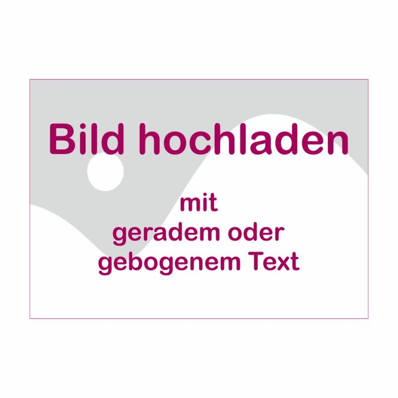 Produktbild rechteckig Querformat mit geradem oder gebogenem Text