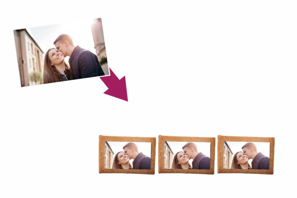 Icon Kleingebäck rechteckig Querformat erstellen