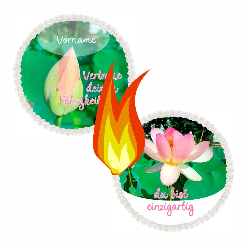 Produktbild Burn Away Design rund 05