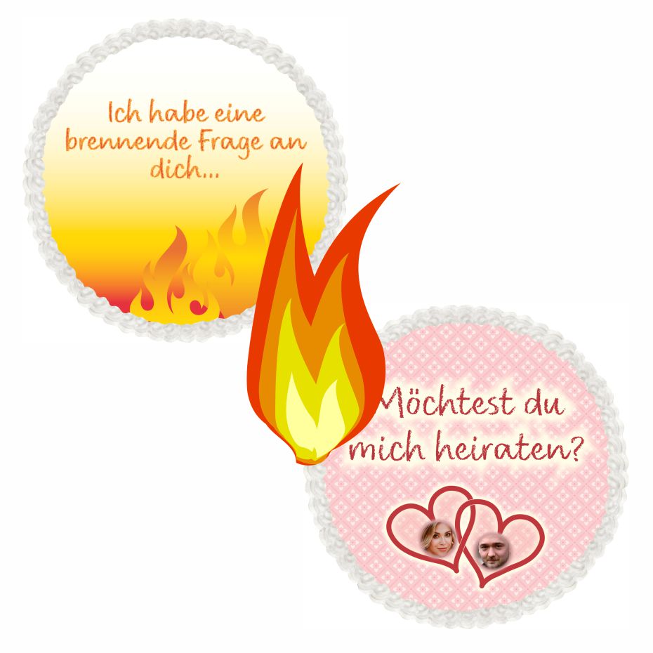 Produktbild Burn Away Design rund 10