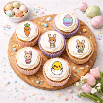 Comic Oster Cupcake Aufleger