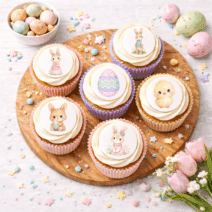 Aquarell Oster Cupcake Aufleger