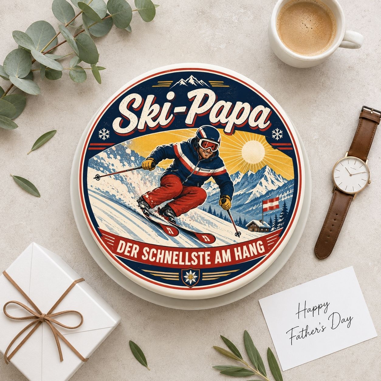 Vatertag rund Ski-Papa