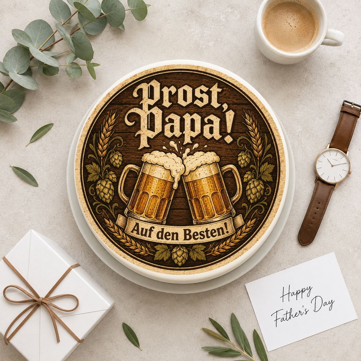 Vatertag rund Prost Papa